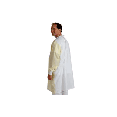 Exam Gown Large Snowflake, Blue - Gown, Patie