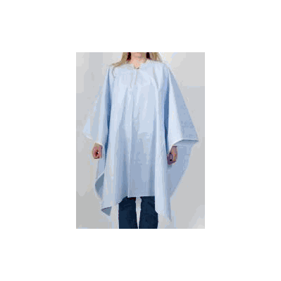 Exam Gown Mckesson Tissue / Poly / Tissue Blu