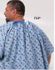 Exam Gown, <b>Color: Aqua, One Size Fits Most, Back Tie</b> without Cuff, Short Sleeves, Nonsterile, Reusable, Adult, sold as Each by Fashion Seal Uniforms<br><br><font color="red"><b>BACK TO THE PRODUCT TABLE, <a href="http://www.aaawholesalecompany.com/apparel-gowns-exam-gown.html">CLICK HERE</b></font></a>
