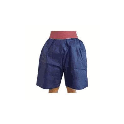 Exam Shorts, One Size Fits Most, Elastic Waist, color Blue