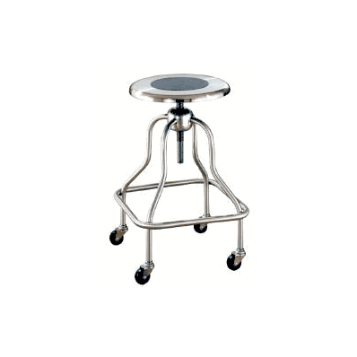 Exam Stool Backless Spinlift Screw Adjustment