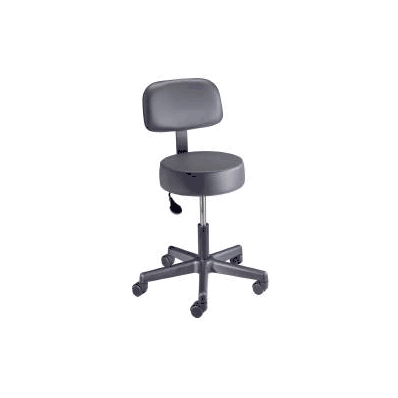 Exam Stool Entrust Performance Backrest Pneu