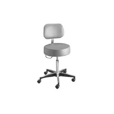 Exam Stool Entrust Performance Backrest Pneu