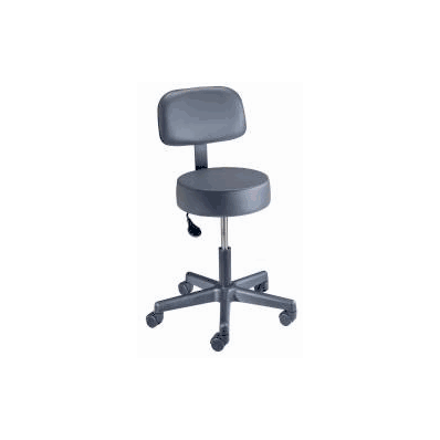 Exam Stool Entrust Performance Backrest Pneu