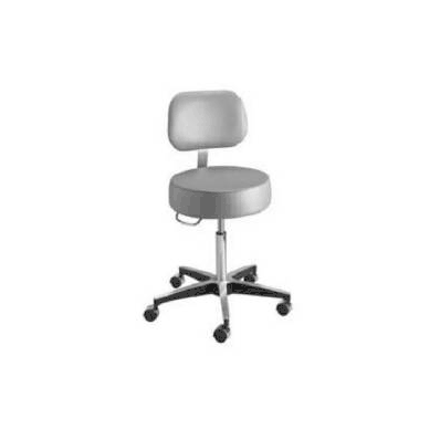 Exam Stool Entrust Performance Backrest Pneu