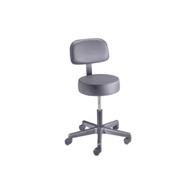 Exam Stool Entrust Performance Backrest Spin
