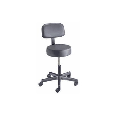 Exam Stool Entrust Performance Backrest Spin