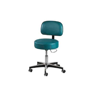 Exam Stool Mid Series Backrest Pneumatic Adju