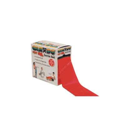 Exercise Band Cando Perf 100 Red 100 Yard -