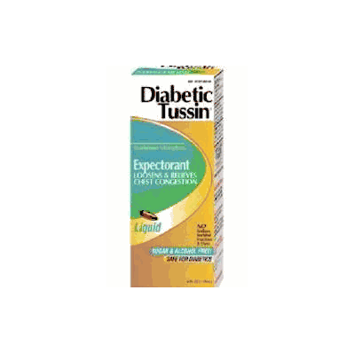 Expectorant Liquid Diabetic Tussin Ex 100 Mg