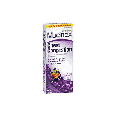 Expectorant Liquid Mucinex For Kids 100 Mg /