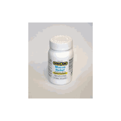 Expectorant Tablet Mckesson Brand 400 Mg 100