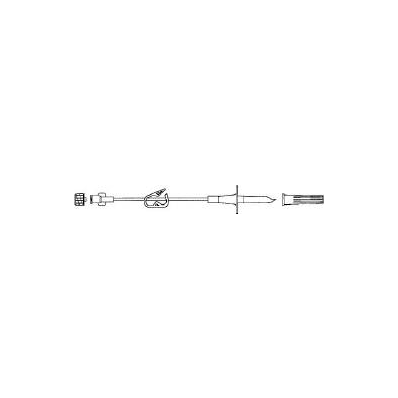 Ext Set, 4" Microbore W/Pinch Clamp (50/Cs) -