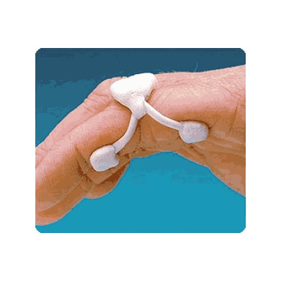 Exten Finger Spring Blk Md