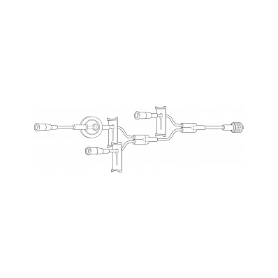 Extension Set/2 Injection Sites - 3 Lead Exte