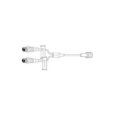 Extension Set 2 Ports Without Filter 1.0 Ml P