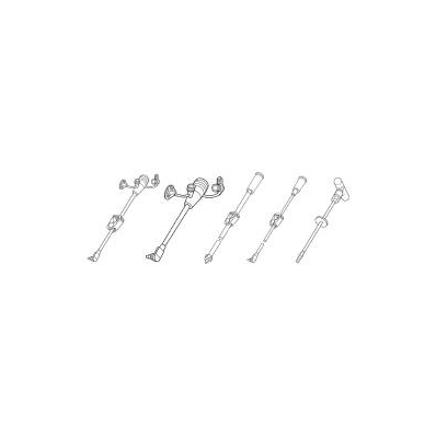 Extension Set, 24" DEHP-Free, Bolus Set with Cath Tip, Right-Angle Connector and Clamp Secur-Lok