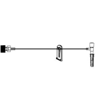Extension Set, 4" Tubing, 0.33 mL Priming