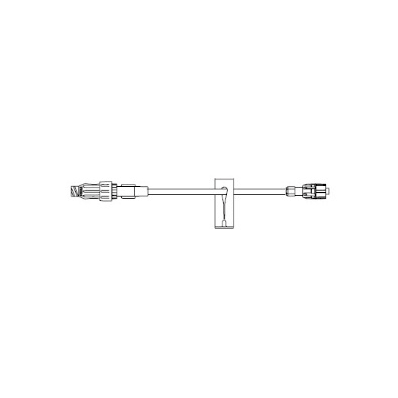 Extension Set, 6" 1 Port 0.9 mL, Small Bore