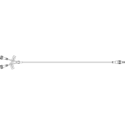 Extension set, 6" Y-type, Microbore Tubing, 0.5 mL