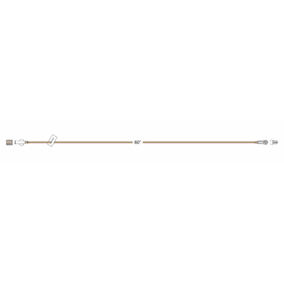 Extension Set, 62" minibore, 0.4 mL priming