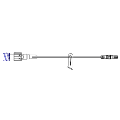 Extension Set, 7.5" Tubing, Small Bore with Rotating Luer