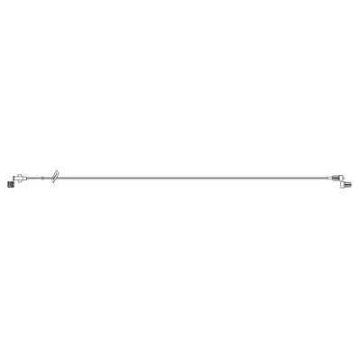 Extension Set, 7" microbore, 84", 0.6 mL priming