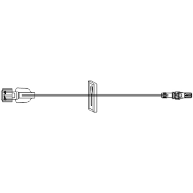 Extension Set, 72" Slide Clamp Tubing, 2.1 mL 