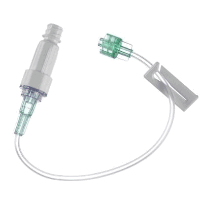 Extension Set, 8" 1 Port 0.5 mL, Small Bore