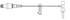 ICU B9900-438 Extension Set, 7" Slide Clamp Bravo 24 Needleless Port, Small Bore, T-Connector, DEHP-Free, sold as 50/case<br><br><font color="red"><b>BACK TO THE PRODUCT TABLE, <a href="https://www.aaawholesalecompany.com/i-v--therapy-i-v--administration-sets-extension-sets-icu-medical-and-baxter-extension-sets.html">CLICK HERE</a></b></font>