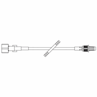 Extension Set Male Luer Lock Adapter with Retractable Collar