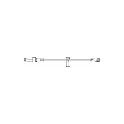 Extension Set, Small Bore without Filter, 7" DEHP-Free Tubing