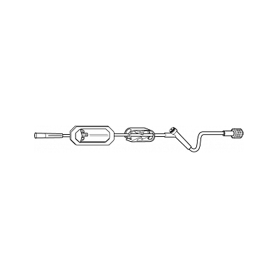 Extension Set, Standard Bore, 21", 5.1 mL