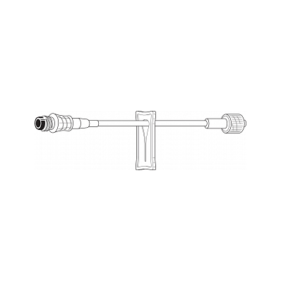 Extension Set, Standard Bore, 5", 0.9 mL