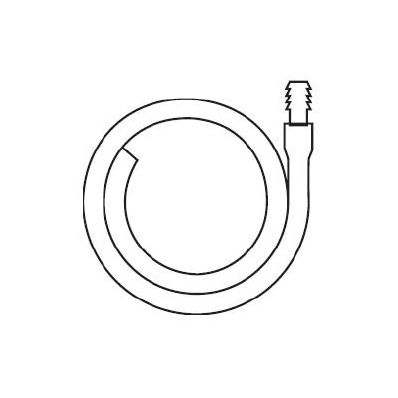 Extension Tubing 18 Inch L, 11/32 Inch Id, Ov