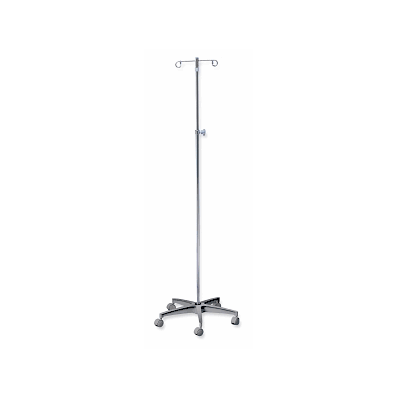 Extra-stable 5-leg Iv Stand - Iv Stand 2 Ram