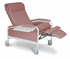 Extra Wide 3-position Dialysis Recliners With Side Table - Recliner, X-wide, 25", Clinical, Mauve, Tb133 - Winco Inc
