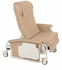 Extra Wide 3-position Dialysis Recliners With Side Table - Recliner, X-wide, Clinical, Drop Arm, Taupe - Winco Inc