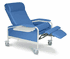Extra Wide 3-position Dialysis Recliners With Side Table - Recliner, Xw, 25", Clinical, Rl Blue, Tb133 - Winco Inc