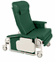 Extra Wide 3-position Dialysis Recliners With Side Table - Recliner, Xw, Clin, Drop Arm, Hntr Grn, Tb133 - Winco Inc