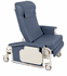 Extra Wide 3-position Dialysis Recliners With Side Table - Recliner, Xw, Clin, Drp Arm, Blueridge, Tb133 - Winco Inc