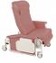Extra Wide 3-position Dialysis Recliners With Side Table - Recliner, Xw, Clinical, Drop Arm, Mauve - Winco Inc
