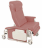 Extra Wide 3-position Dialysis Recliners With Side Table - Recliner, Xw, Clinical, Drp Arm, Mauve, Tb133 - Winco Inc