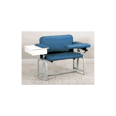 Extra Wide Blood Drawing Chair With Drawer La