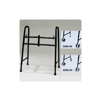 Extra Wide Folding Walker Adjustable Height A