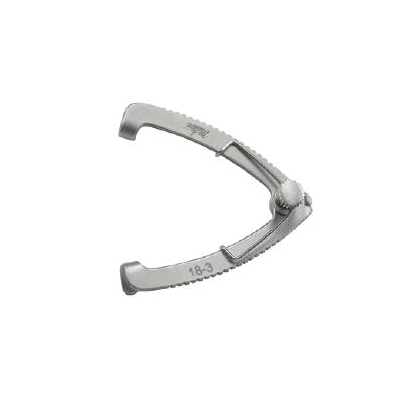 Eye Lid Speculum Sauer 1 Inch L - Speculum, S