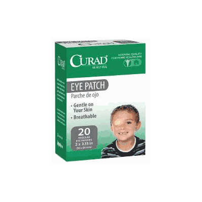 Eye Patch Curad 2 W X 3.15 L Inch Round - Pa
