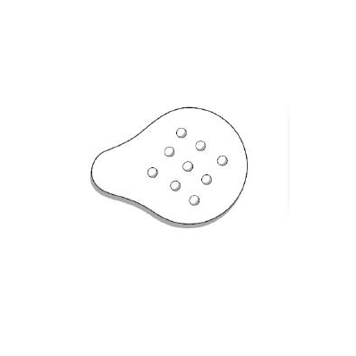 Eye Shield Bd Visitec 2-1/2 X 3 Inch - Shield