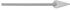 Eye Spear with Flat Tip, Ultraspear Cellulose Beaver Visitec, Sold as 200/case (10/pk, 20 pks/cs), #40415<br> For complete Beaver Visitec Eye Spears, <a href="http://site.aaawholesalecompany.com/Files/beaver_visitec_spears.pdf">CLICK HERE</a><br><br><font color="red"><b>BACK TO THE PRODUCT TABLE, <a href="https://www.aaawholesalecompany.com/wound-care-advanced-wound-care-surgical-sponges-eye-spear-by-beaver-visitec.html">CLICK HERE</a></b></font>