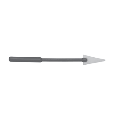 Eye Spear with Triangle-Shaped, White, PVA